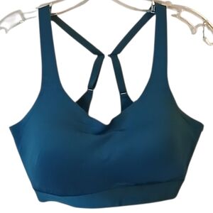 Lululemon Fine Form Bermuda Teal Sports Bra Size 36D